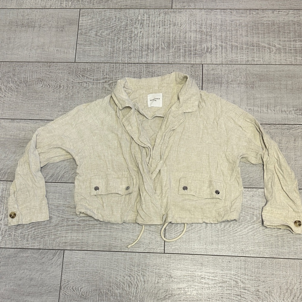Sophie Rue Beige Utility Jacket